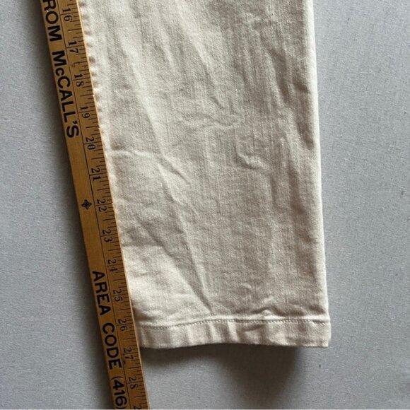 Ralph Lauren Jeans Co beige straight leg high rise denim Sz 12 - Picture 7 of 10